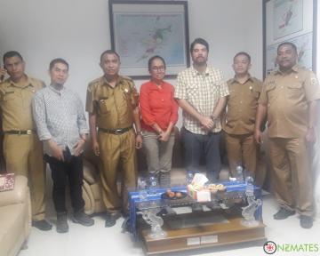 NZMATES team with staff from Bappeda Tanimbar Island District after a  coordination meeting.