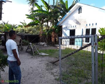 Power house of the solar and storage plant in Wunlah village.