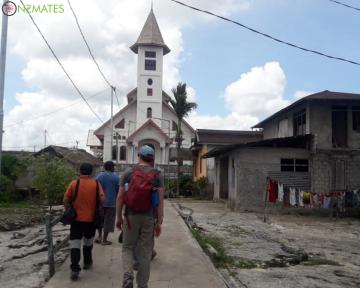 The team arrives in Erersin Village.