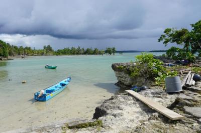 The view upon arrival in Kolaha 